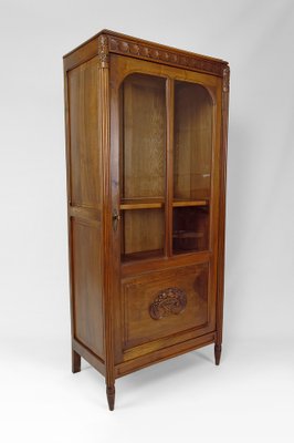 Art Deco Display Cabinet in Walnut 1920 for sale at Pamono