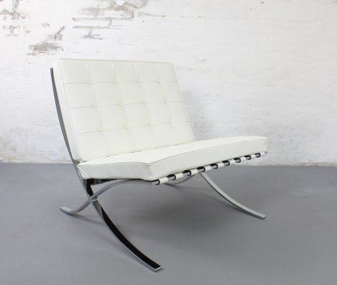 Barcelona Lounge Chair and Ottoman by Ludwig Mies van der Rohe for