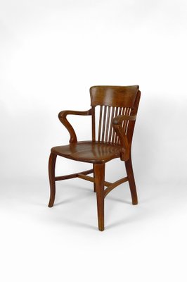 American Oak Office Armchair, 1900s for sale at Pamono