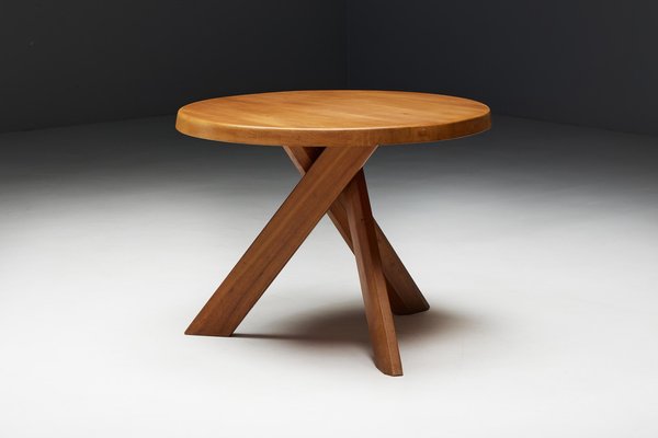 T21a at France, attributed for 1970s sale Dining Table Chapo, to Pamono Pierre