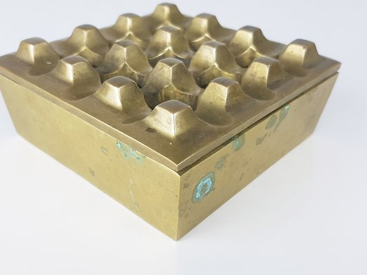 Brass Ashtray Ultima 9 Series by Bäckström & Ljungberg for Diverse