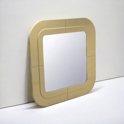 Vintage Square Wall Mirror by Anna Castelli Ferrieri, 1960s for