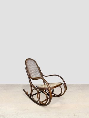 Thonet Rocking Armchair by Michael Thonet for Thonet for sale at