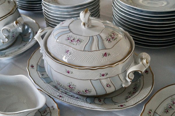 Vintage Porcelain Dinnerware, 1989, Set of 52 for sale at Pamono