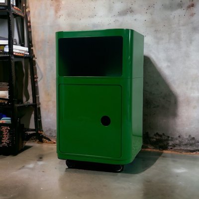 Plastic Cabinet in Green by Anna Castelli Ferrier for Kartell