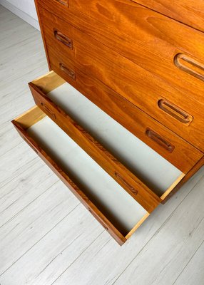 Teak tall sale dresser