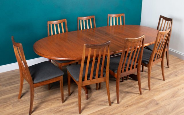 Mid century dining cheap table 8 seater