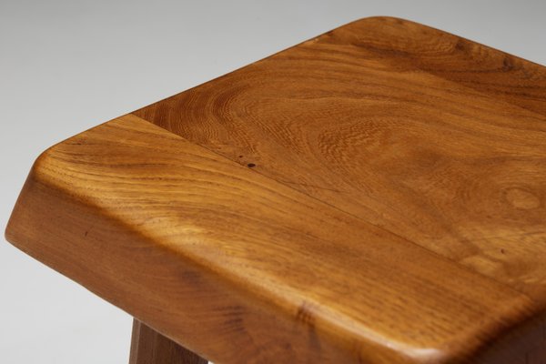 スツール Pierre Chapo S01 Vintage Pierre Chapo 'S01' Stools in