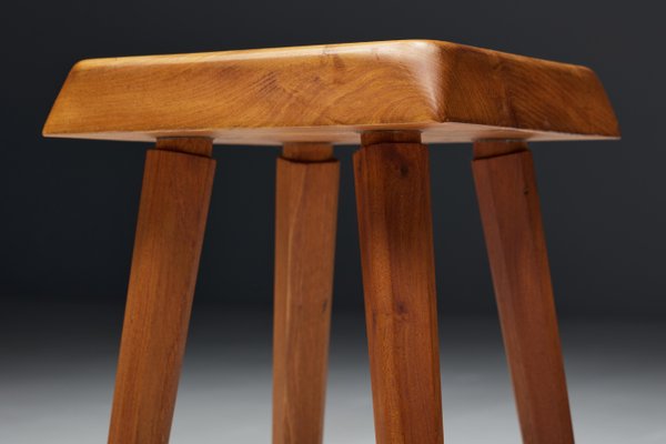 S01 Stool attributed to Pierre Chapo, France, 1970s for sale at Pamono