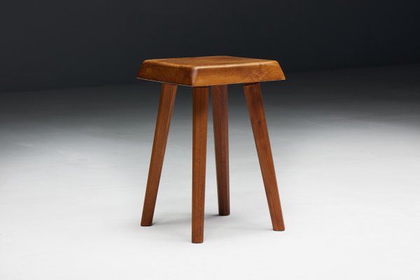 S01 Stool attributed to Pierre Chapo, France, 1970s for sale at Pamono