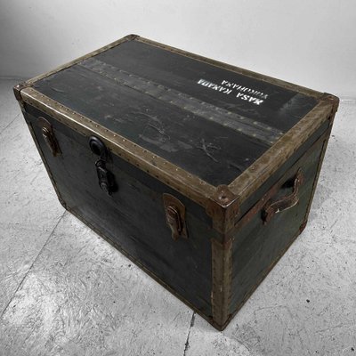 Antique Japanese Travel Chest, 1930s for sale at Pamono