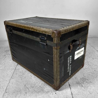 Antique Japanese Travel Chest, 1930s for sale at Pamono