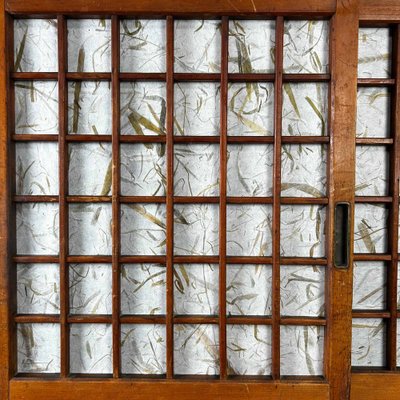 Traditional Japanese Tansu Storage Cabinet, 1920s, Set of 2 for