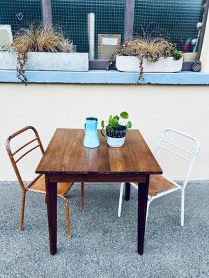 Mid century modern bistro table and chairs hotsell