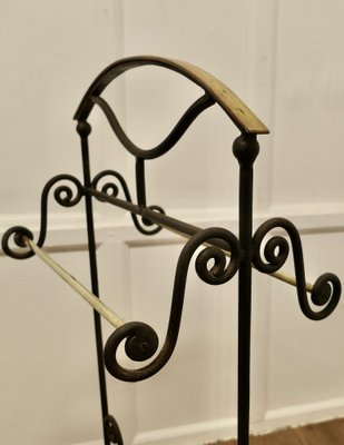 Wrought Iron Towel Rail 1950s for sale at Pamono