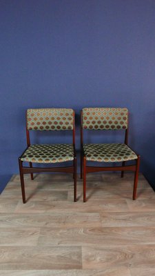 Set of Teak Dining Chairs by Poul Volther for Frem Rojle, 1960s