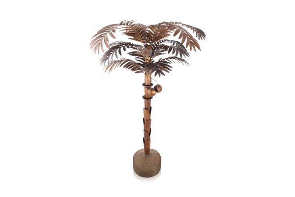 Vintage Brass Palm Tree Floor Lamp For At Pamono Vintage Brass Palm Tree Floor Lamp 1