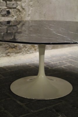 Vintage Black Tulip Coffee Table By Eero Saarinen For Knoll International Vintage Black Tulip Coffee Table By Eero Saarinen For Knoll International