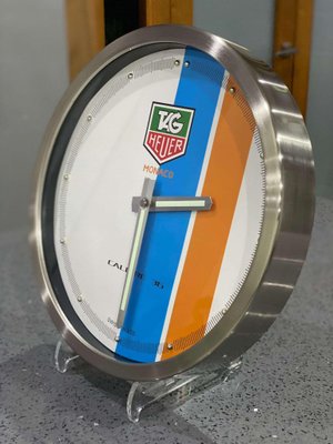 Tag heuer wall outlet clock for sale