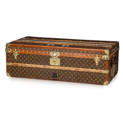 Trunk from Louis Vuitton, France, 1930s for sale at Pamono