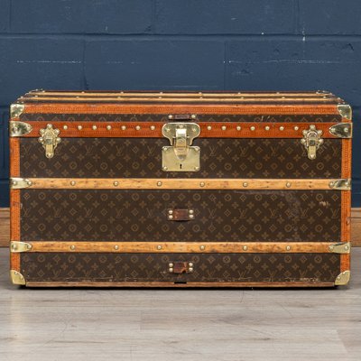 20th Century Trunk in Monogram Canvas from Louis Vuitton, France