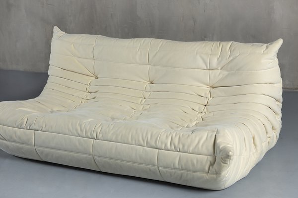 Vintage Togo 3 Seater Sofa by Michel Ducaroy for Ligne Roset