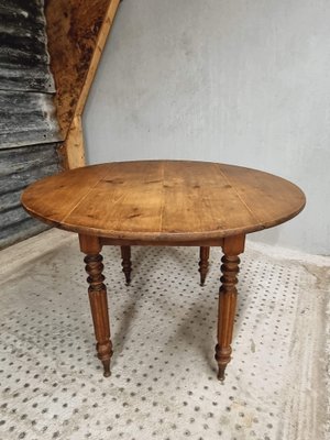 Round table with drop sides deals