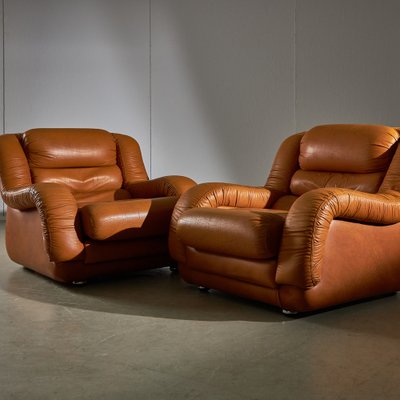 Leather sofa chair and ottoman deals