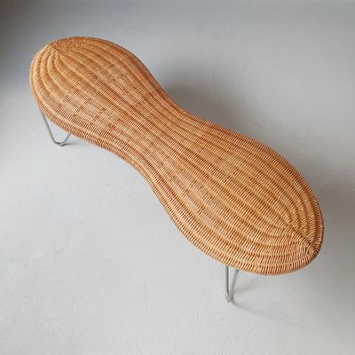 Rattan Peanut Bank von Ikea, 1999 bei Pamono kaufen