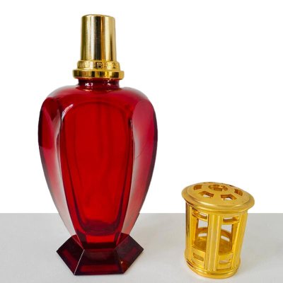 ANCIENNE LAMPE BERGER en CRISTAL Y Egyptienne AMBRE EUR 39,50 - FR