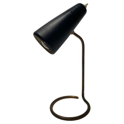 Italian Table Lamp in Brass and Metal from Stilnovo, 1950s for  