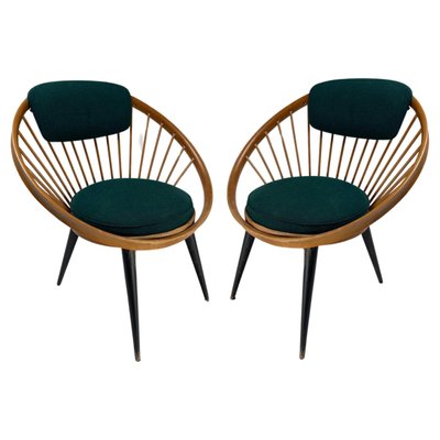 Circle Chair by Swedish Designer Yngve Ekstrom Circle Chair by Swedish Designer Yngve Ekstrom