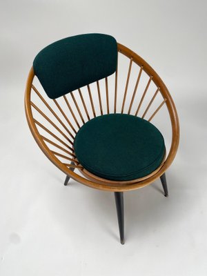 Circle Chair by Swedish Designer Yngve Ekstrom Circle Chair by Swedish Designer Yngve Ekstrom