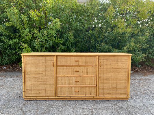 Bamboo cheap rattan sideboard