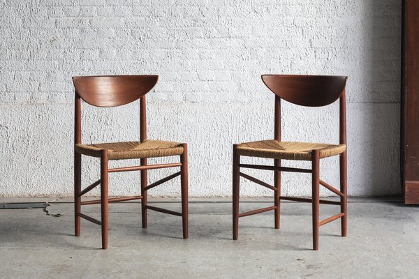 Model 316 Page Chairs by Peter Hvidt Orla Molgaard Nielsen for