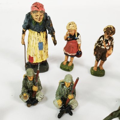 Maquette Rangers WWII Figurines Soldats Américains Jour J