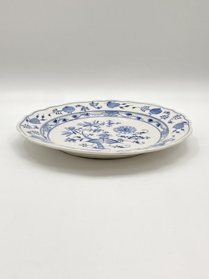 Antiker Porzellan Teller mit Zwiebelmuster von Meissen Teichert, 1890 bei Pamono kaufen