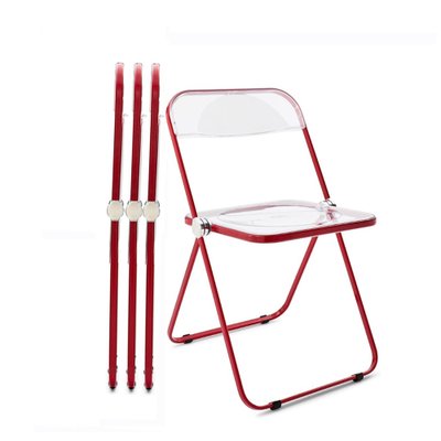 Supreme 優しく Anonima Castelli Plia Chair イス 赤