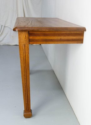 フランス アンティーク Console Oak Table コンソール テーブル Art