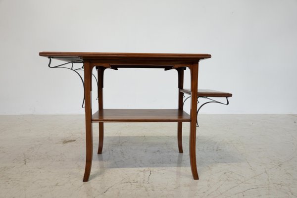 Takanoha NaoイタリアヴィンテージMebelメベルのモダンデスクトレイ Art Nouveau Victor Horta Side Table, 1900s for sale at Pamono