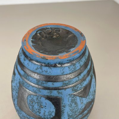 Fat Lava Ceramic Ankara Vase by Heinz Siery for Carstens