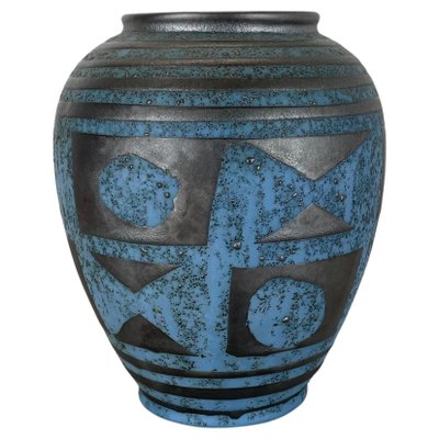 Fat Lava Ceramic Ankara Vase by Heinz Siery for Carstens