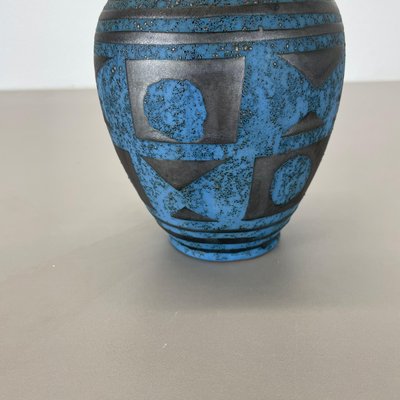 Fat Lava Ceramic Ankara Vase by Heinz Siery for Carstens