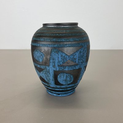 Fat Lava Ceramic Ankara Vase by Heinz Siery for Carstens