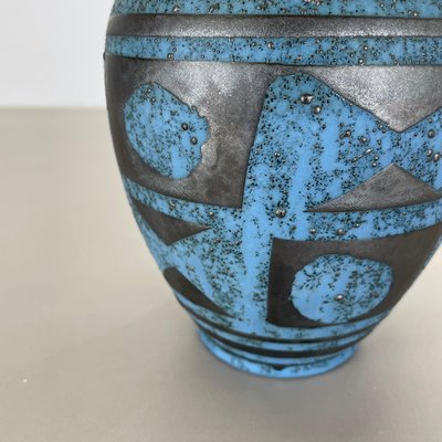 Fat Lava Ceramic Ankara Vase by Heinz Siery for Carstens