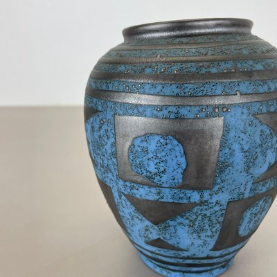 Fat Lava Ceramic Ankara Vase by Heinz Siery for Carstens