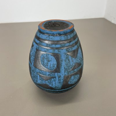 Fat Lava Ceramic Ankara Vase by Heinz Siery for Carstens