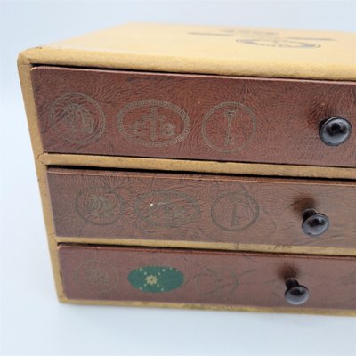 Haberdashery Box with Drawers by Thiriez & Cartier Bresson, 1900s