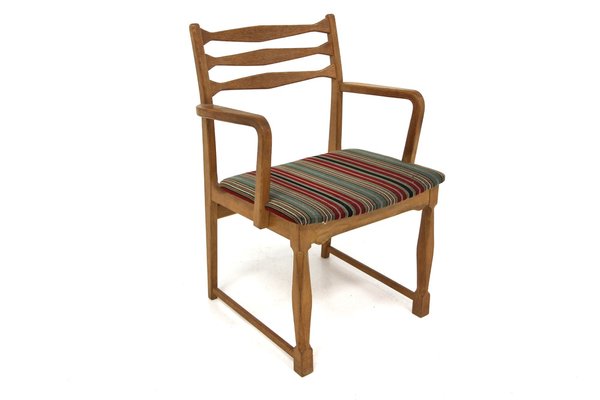 Oak Office Chair Denmark 1970s