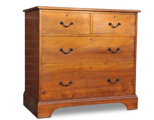 Hand Crafted Cherrywood Dresser / Bureau with Brass Drop Handles from  Howard & Sons for sale at Pamono